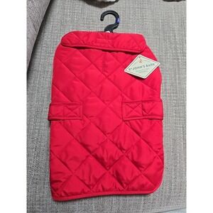 St Johns Bark Dog Quality Pet Apparel Red Size Medium